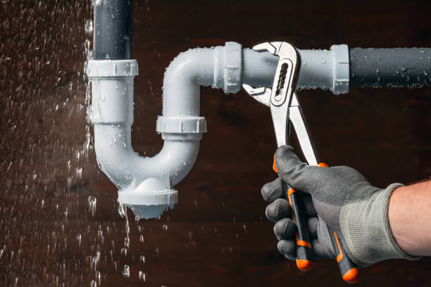 Professional Water Line Repair technician working in Hillside, NJ